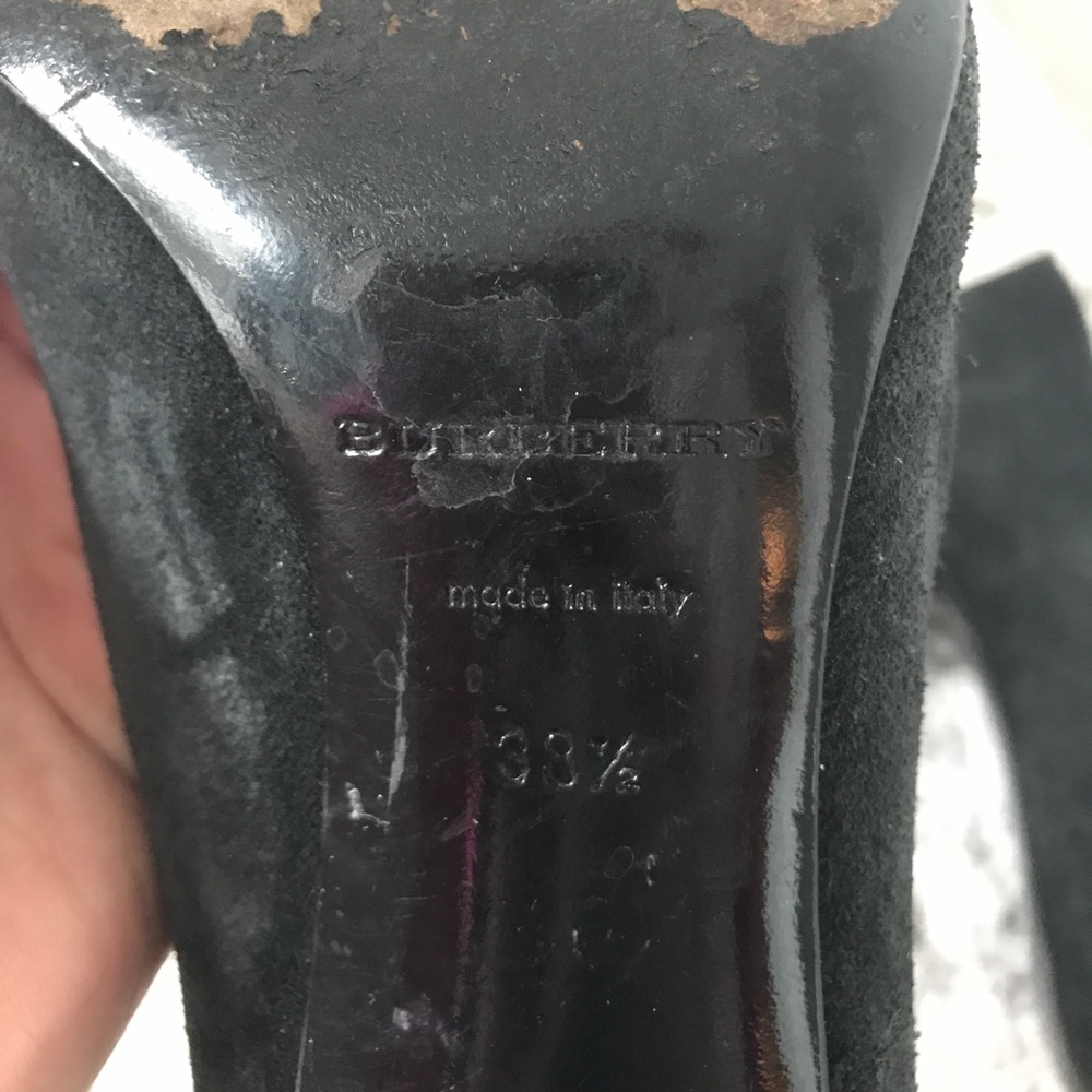 Burberry suede shoes size 38.5 - Picture 5 of 5